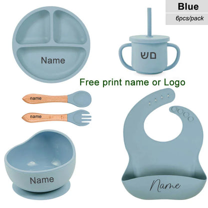 Baby Silicone Feeding Set