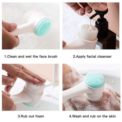 3D Silicone Face Brush