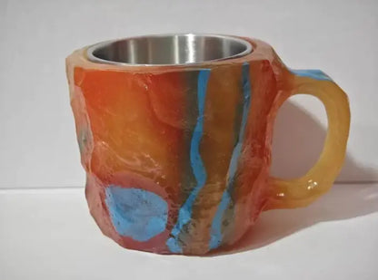 Crystal Resin Coffee Mug