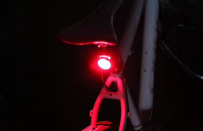 Mountain Bike Tail Light, USB Rechargeable LED Safety Light