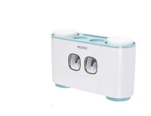 Toothpaste Squeezer, Storage Box, Toothbrush Holder Set